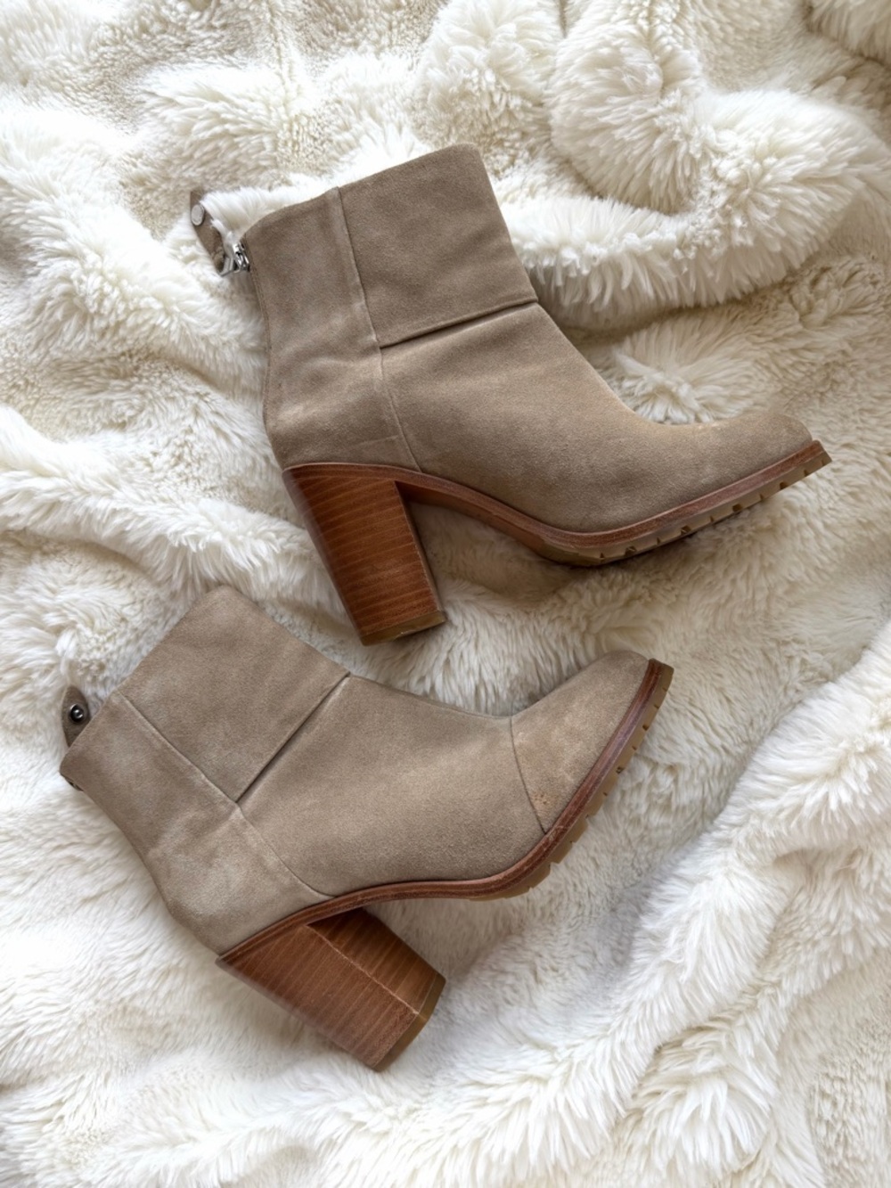 rag & bone Taupe Suede Original Newbury Boot - WORN ONCE